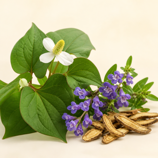魚腥草提取物、黃芩提取物